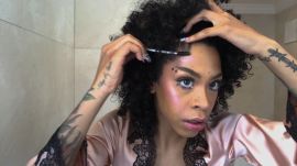 Rico Nasty’s Guide to Bold Brows, Fake Freckles, and Galactic Highlighter