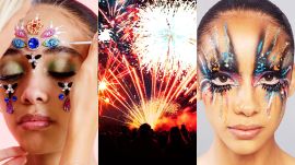 3 Makeup Artists Turn a Model Into a Living Firework