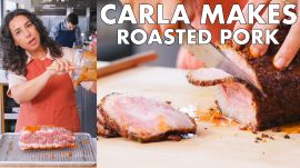 Carla Makes Roasted Pork