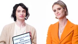 Finn Wolfhard & Mackenzie Davis Teach You Canadian Slang