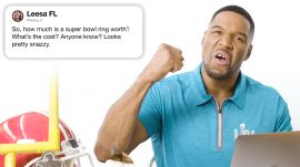 Michael Strahan Answers Super Bowl Questions From Twitter
