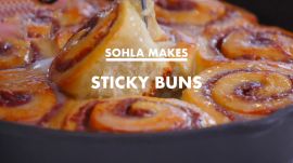 Sohla Makes Cinnamon-Date Sticky Buns