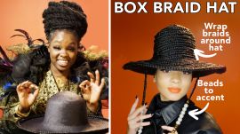 Making A Box Braid Hat With Celeb Hairstylist Susy Oludele | Next Level Looks