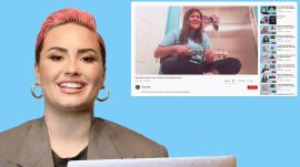 Demi Lovato Watches Fan Covers on YouTube and TikTok