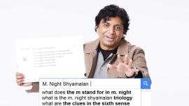 M. Night Shyamalan Answers the Web's Most Searched Questions