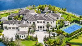 Inside A $23 Million Mega-Mansion Surrounded By A Lake