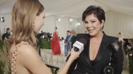 Kris Jenner Gives Emma "Mom Energy" For Her First Met