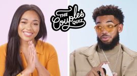 Karl-Anthony Towns & Jordyn Woods Ask Each Other 34 Questions