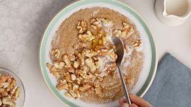 Easy Ancient Grain Porridge with Walnuts and Honey