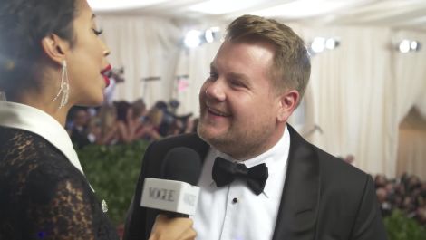 James Corden on Ocean's 8 and the Met Gala