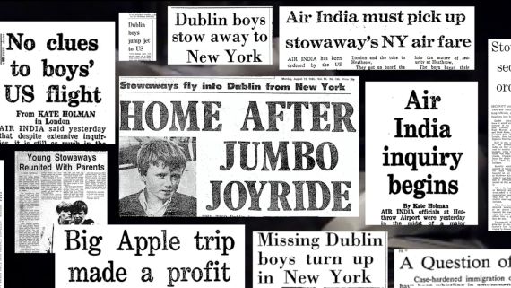 How Two Irish Boys Stowed Themselves on a Transatlantic Flight