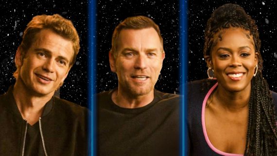 Ewan McGregor, Hayden Christensen & Moses Ingram Answer 7 Star Wars Questions