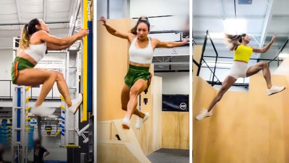 How A Mom Trains For Parkour 6 Days A Week