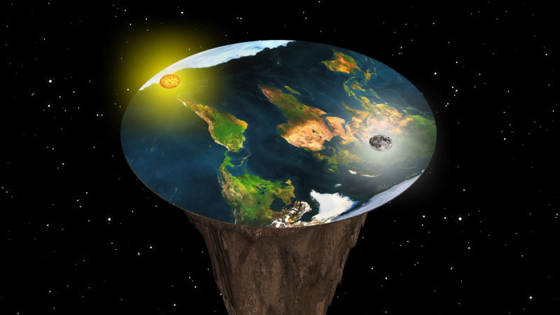 the globe is flat