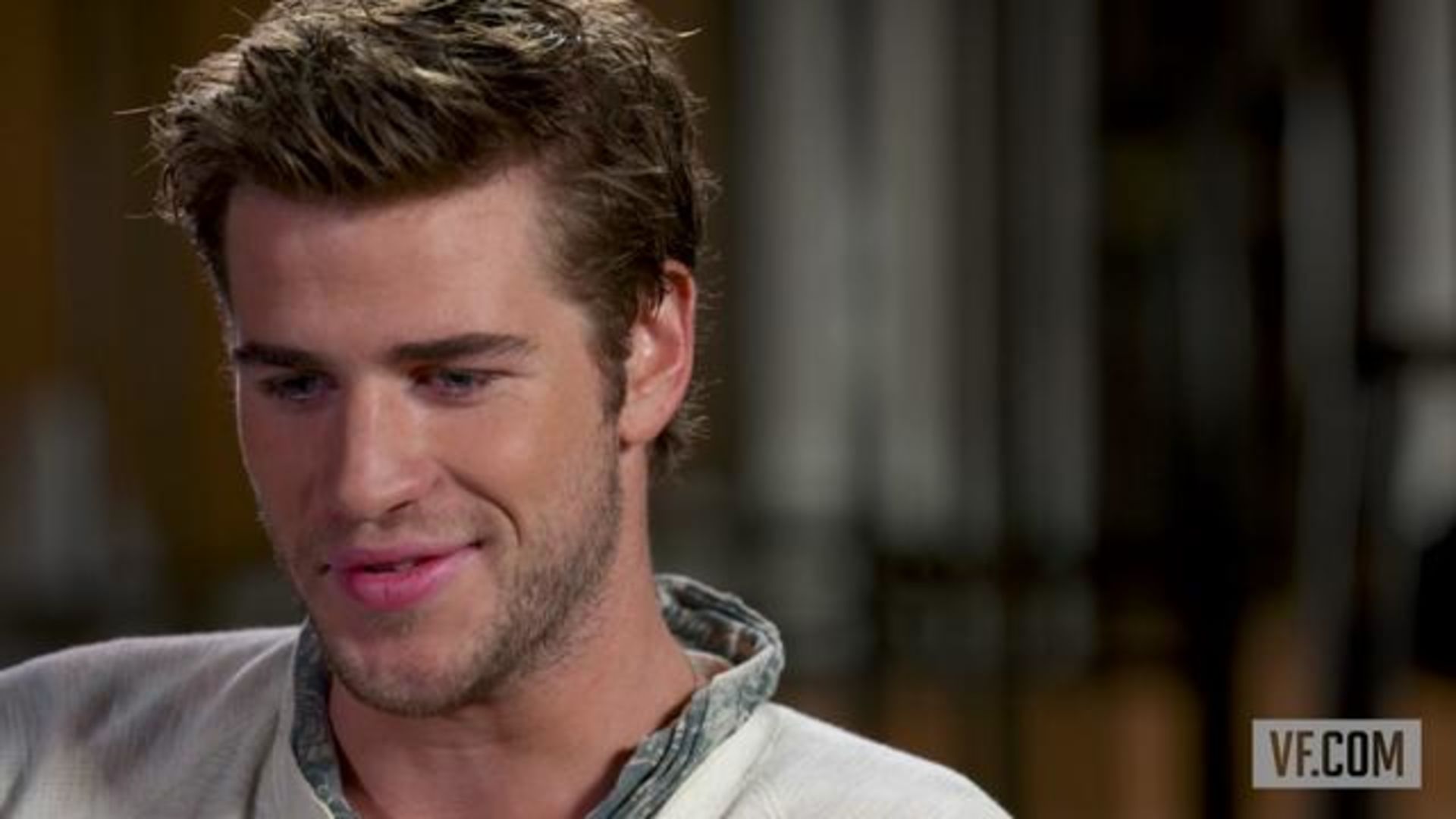 Watch Liam Hemsworth on “The Hunger Games: Catching Fire,” Marrying Miley,  and Working at a Penguin Parade | The Hollywood Issue | Vanity Fair