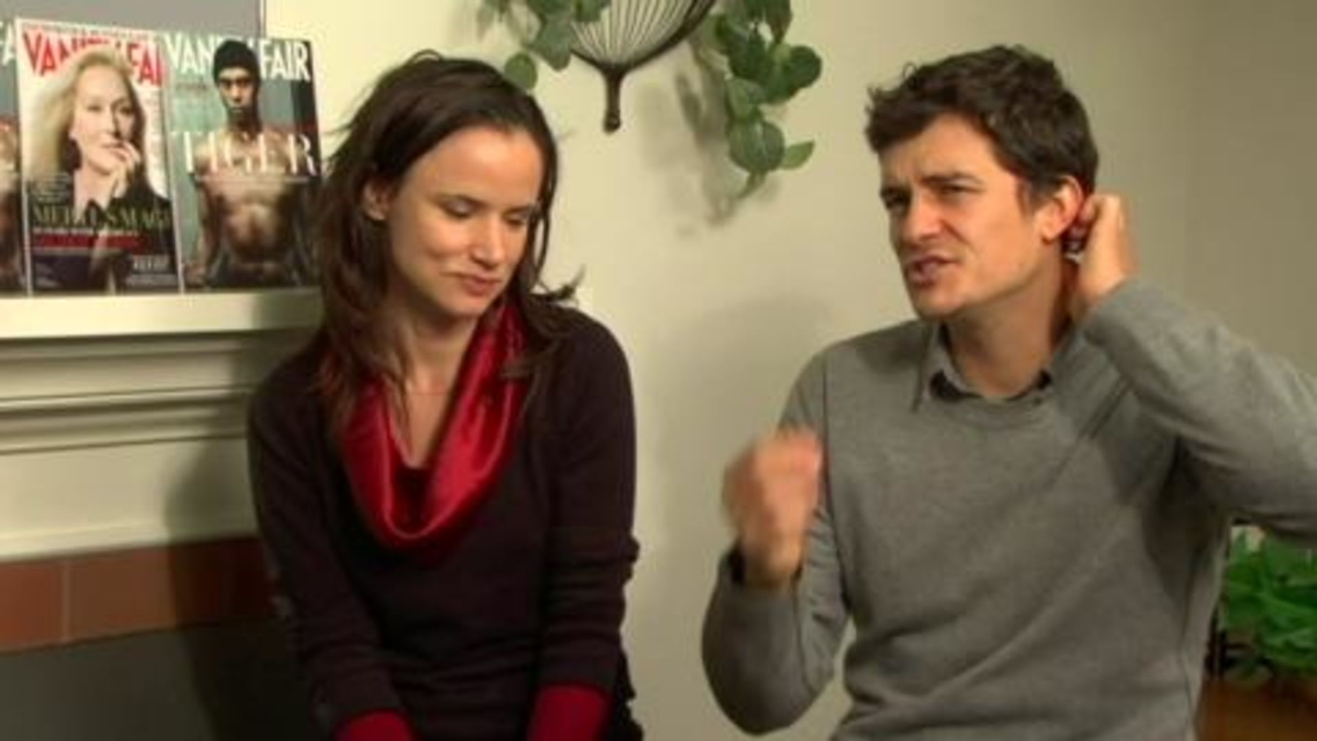 Juliette Lewis and Orlando Bloom on \, image size:1920x1080