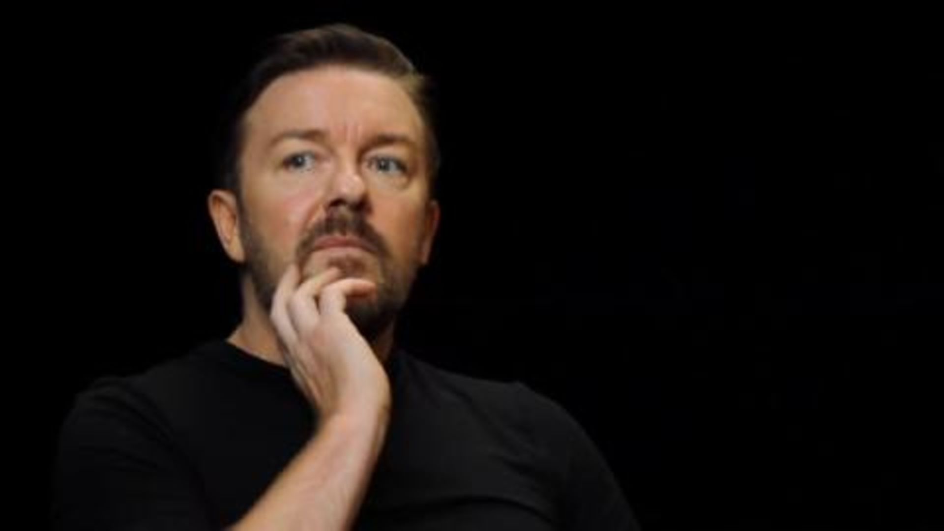 Watch In Character Ricky Gervais Photo Shoots Vanity Fair