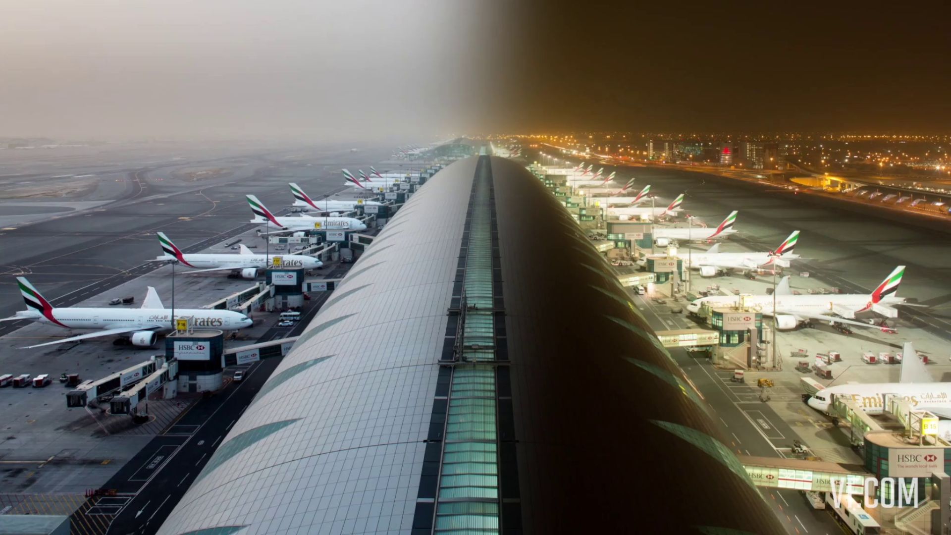 Watch A Day at the Dubai Airport, in One Minute Vanity Fair
