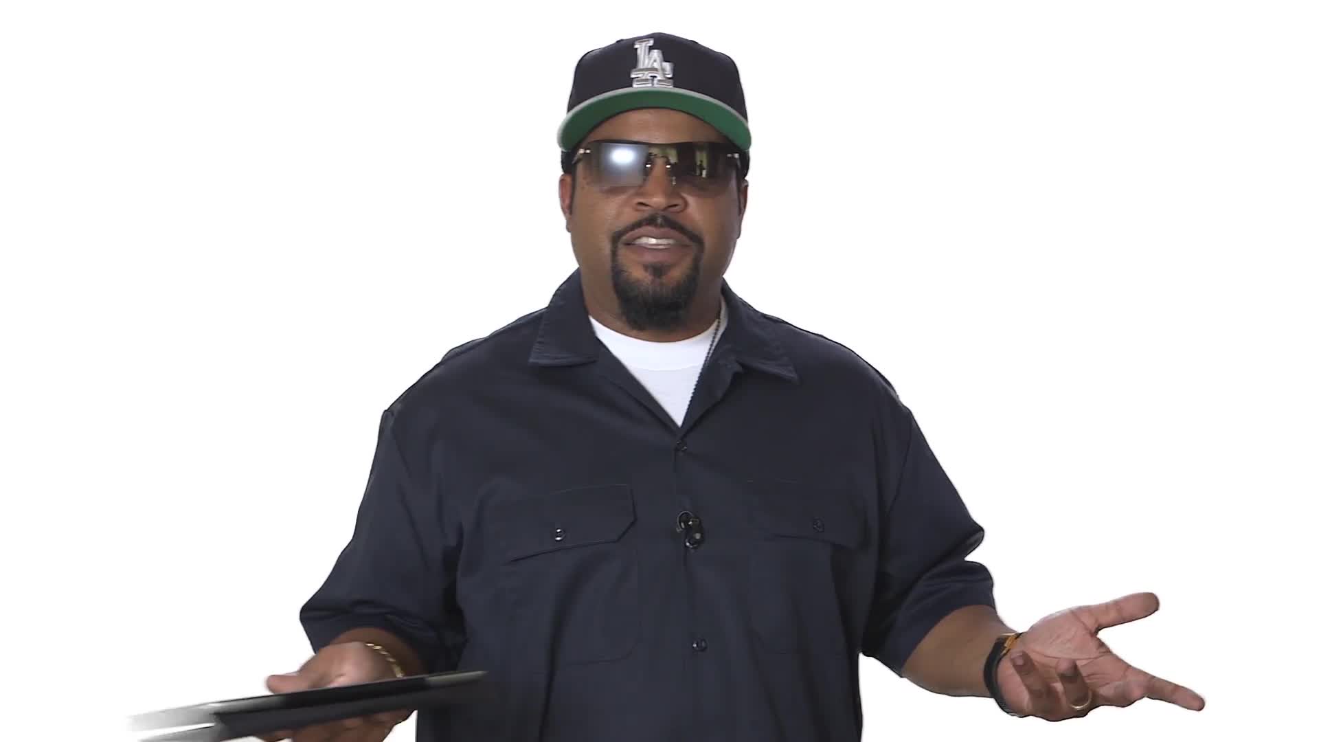 Watch Ice Cube Responds to Rap Genius Interpretations of "Straight