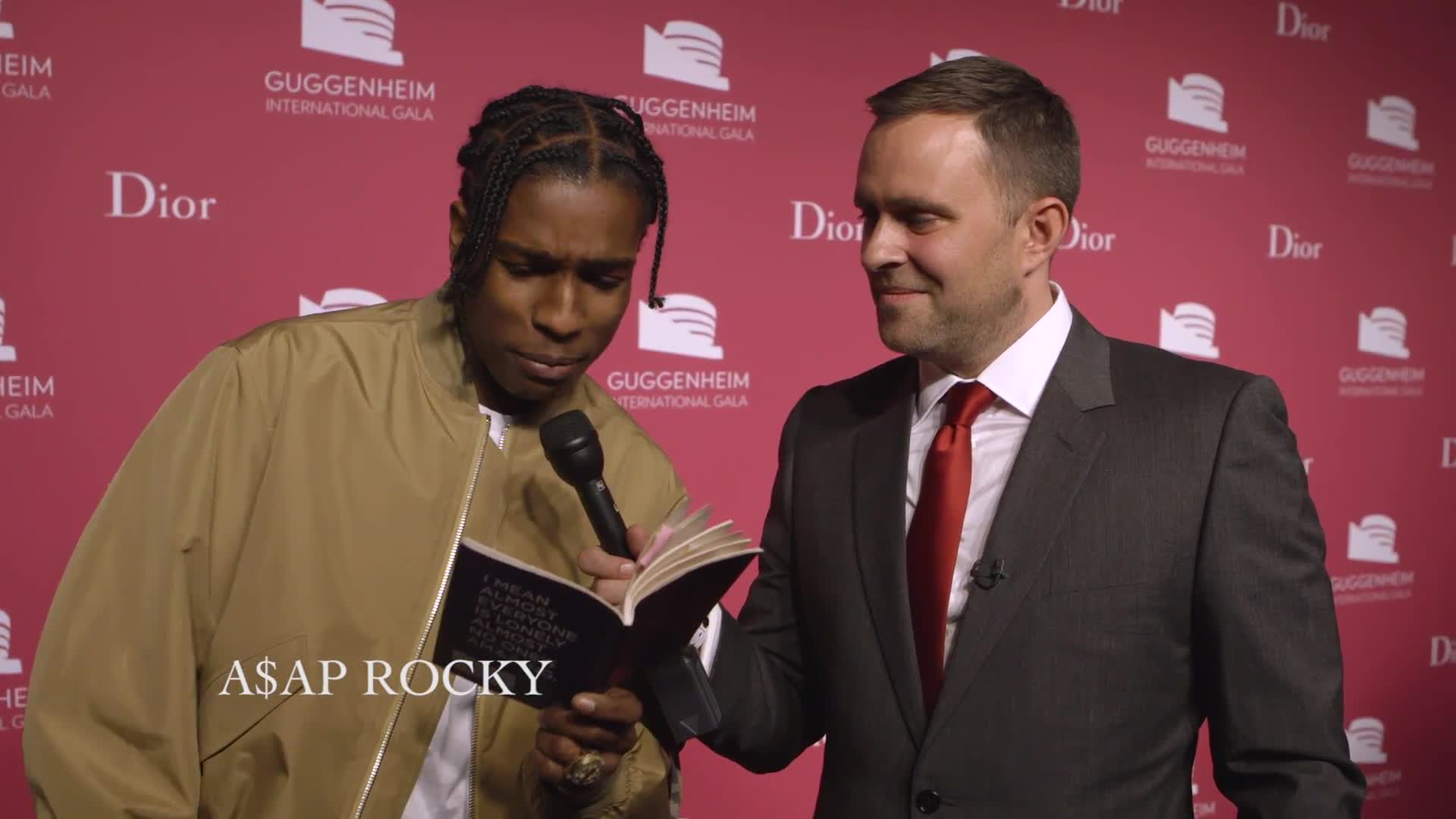 A$AP Rocky's Guggenheim Gala Photo Diary