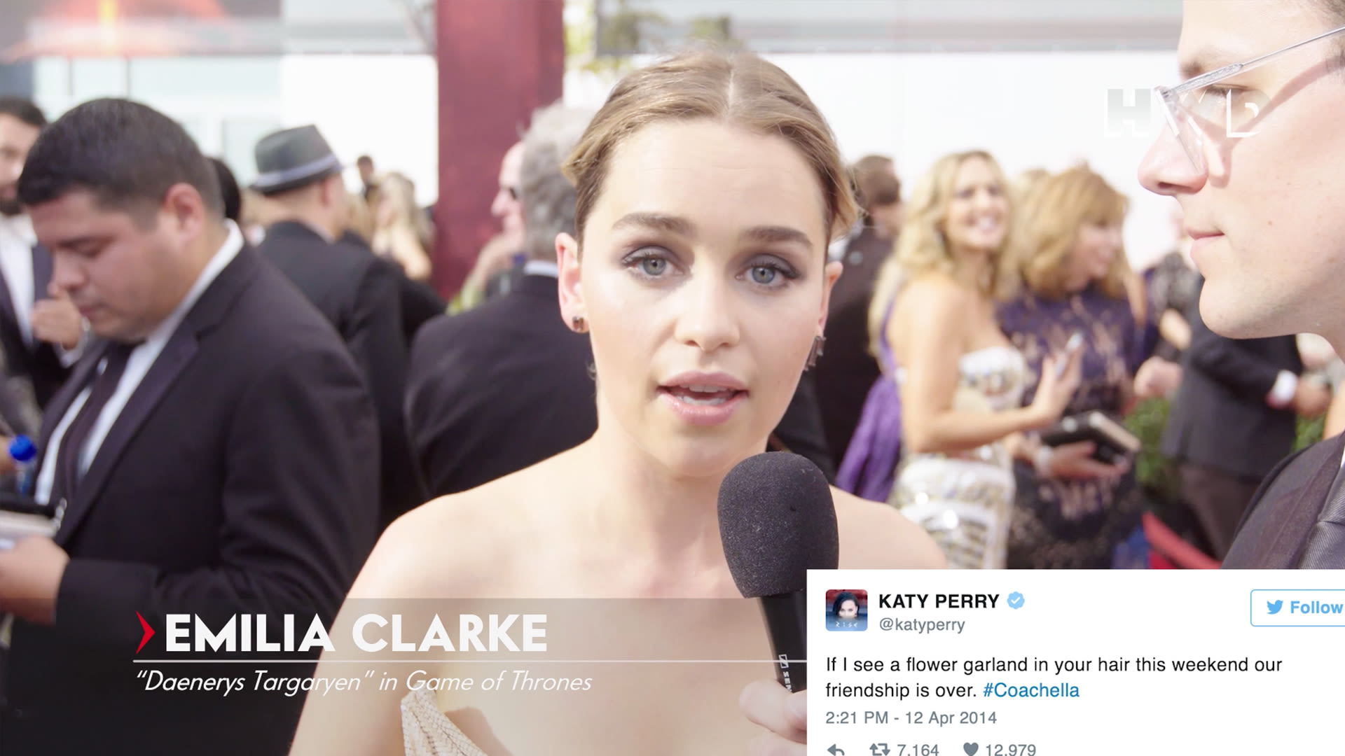 Watch Celebrities Dramatically Read Katy Perry Tweets at the Emmys