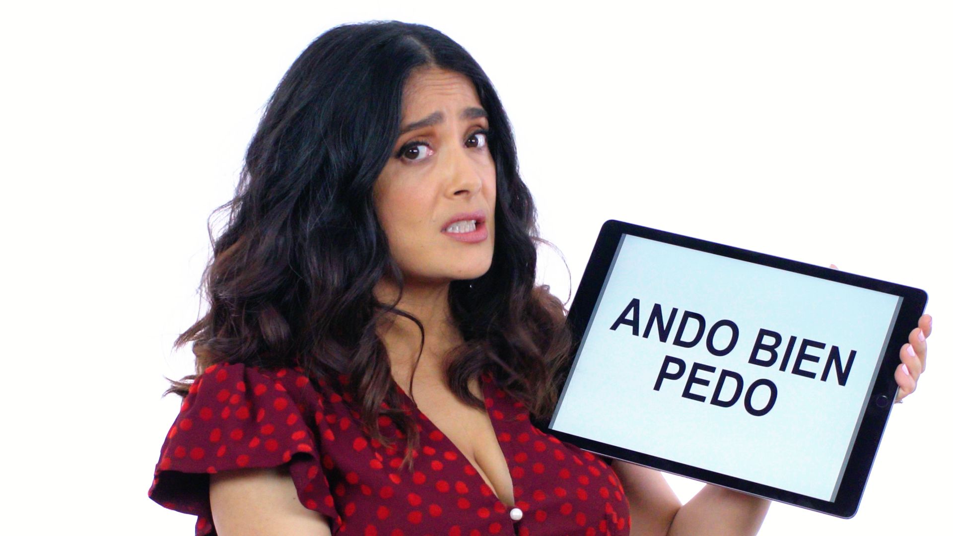 pedo suck Watch Salma Hayek Teaches You Mexican Slang | Slang School | Vanity Fair