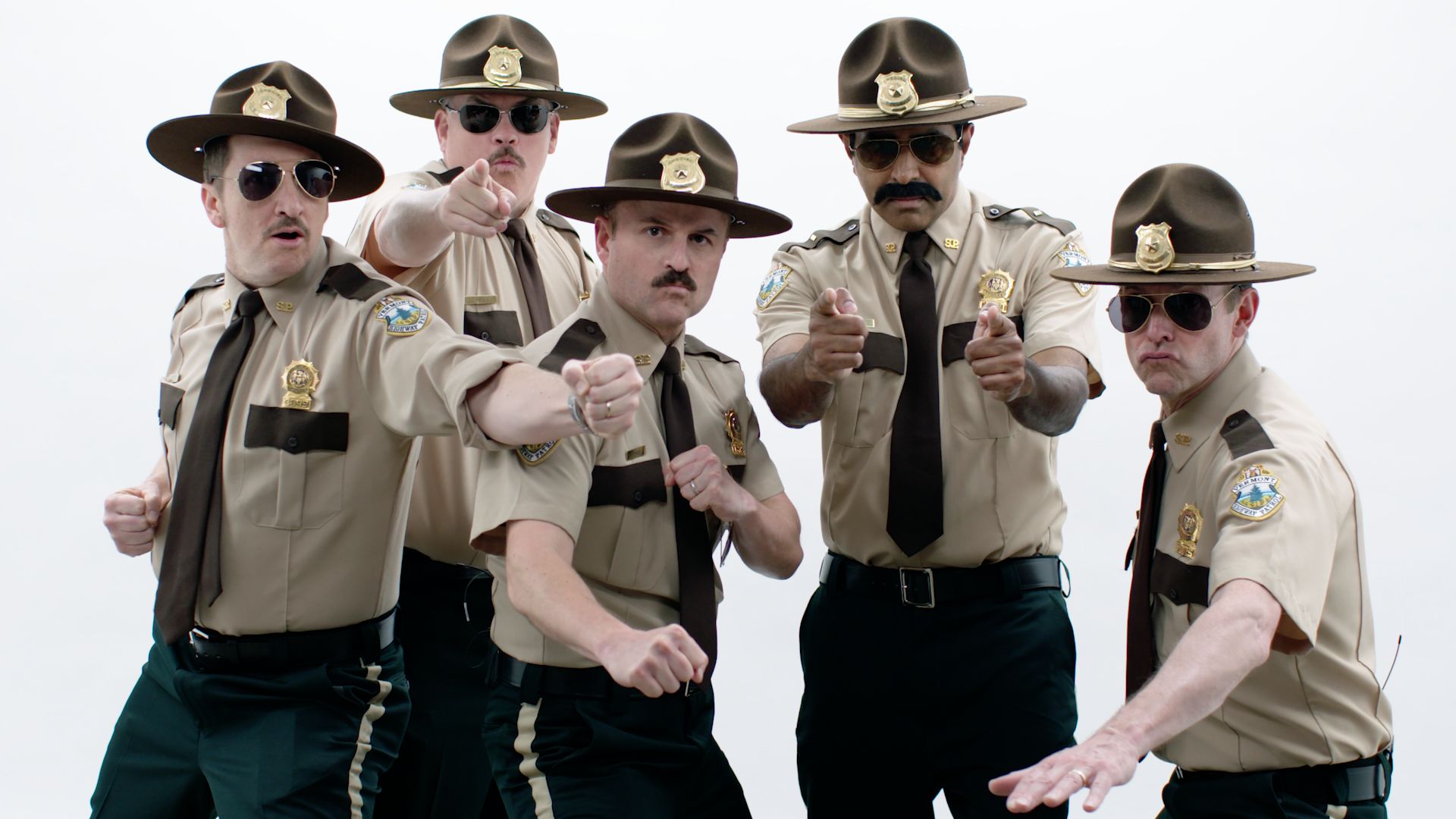 Watch The Cast Of Super Troopers Roast Each Other Vanity Fair