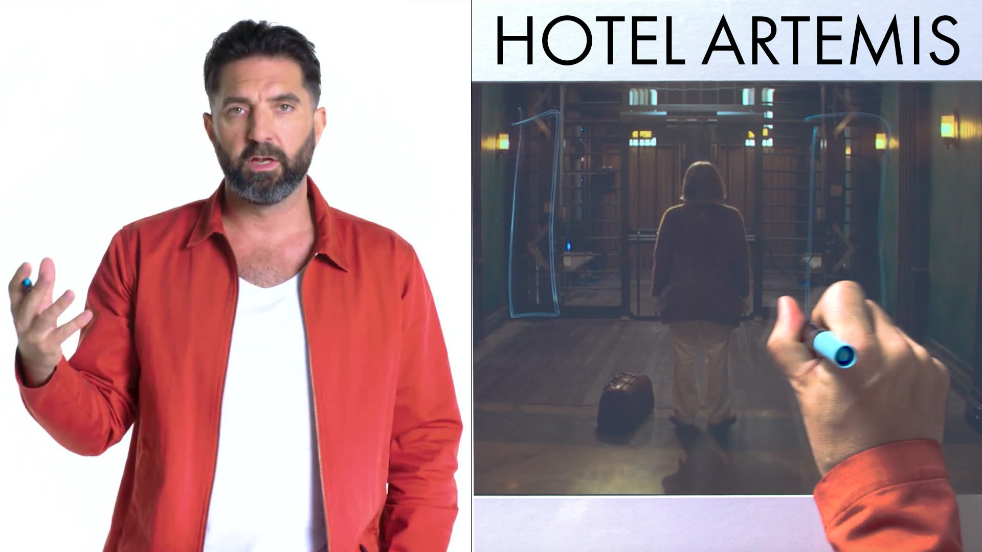 HOTEL ARTEMIS  On-set visit with Charlie Day Acapulco 