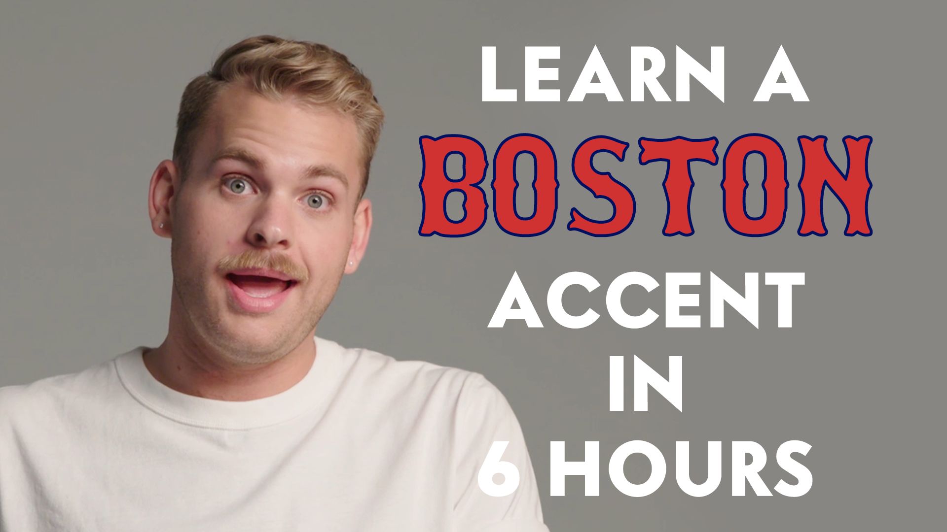 Watch Actor Learns a Boston Accent in 6 Hours The Great Pretender