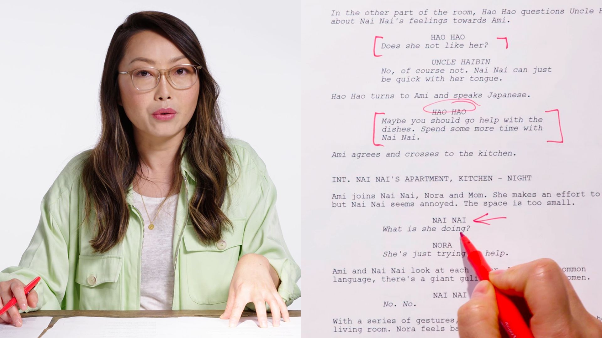 Watch “The Farewell” Director Breaks Down the Movie’s Script