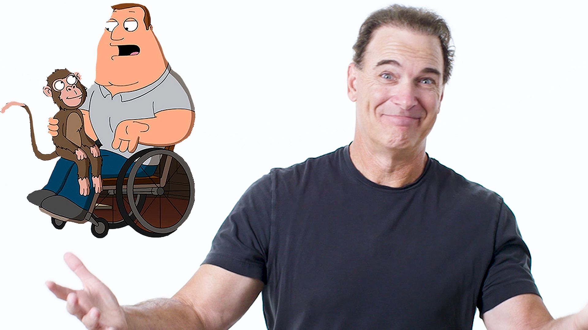 Watch Patrick Warburton (Joe Swanson) Reviews Impressions of His Voice