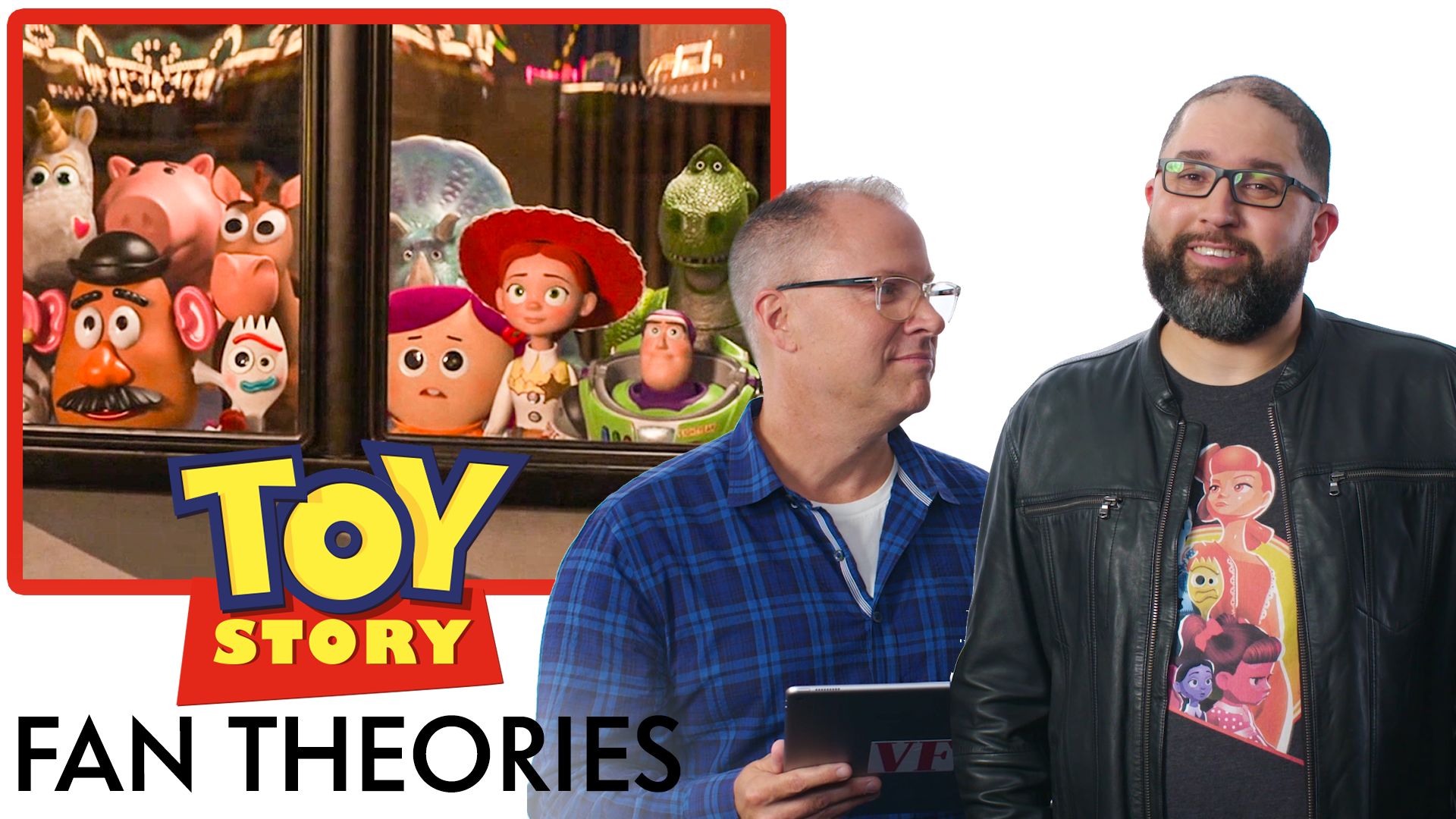 Creators story. Vanity Fair Fan Theories. Toy break