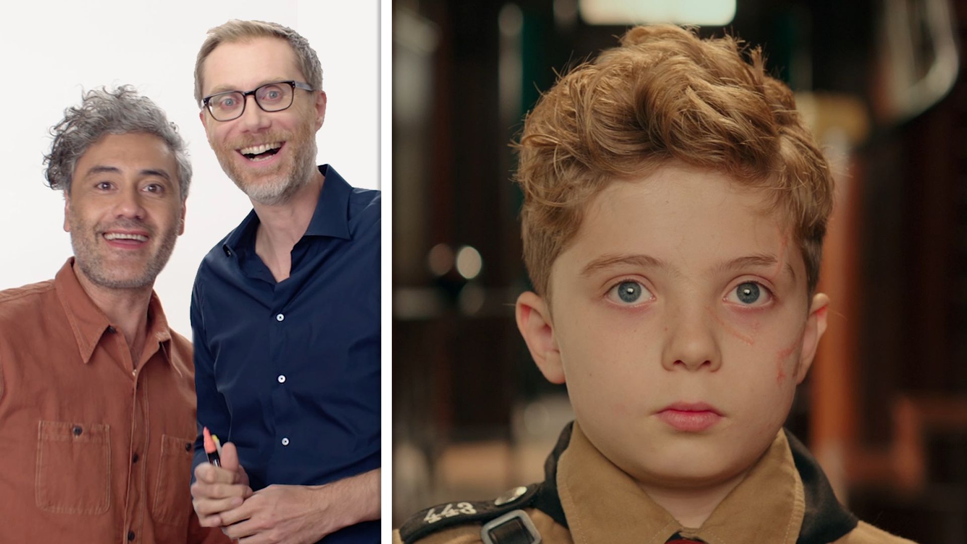 Taika Waititi and Stephen Merchant Break Down a Scene from Jojo Rabbit