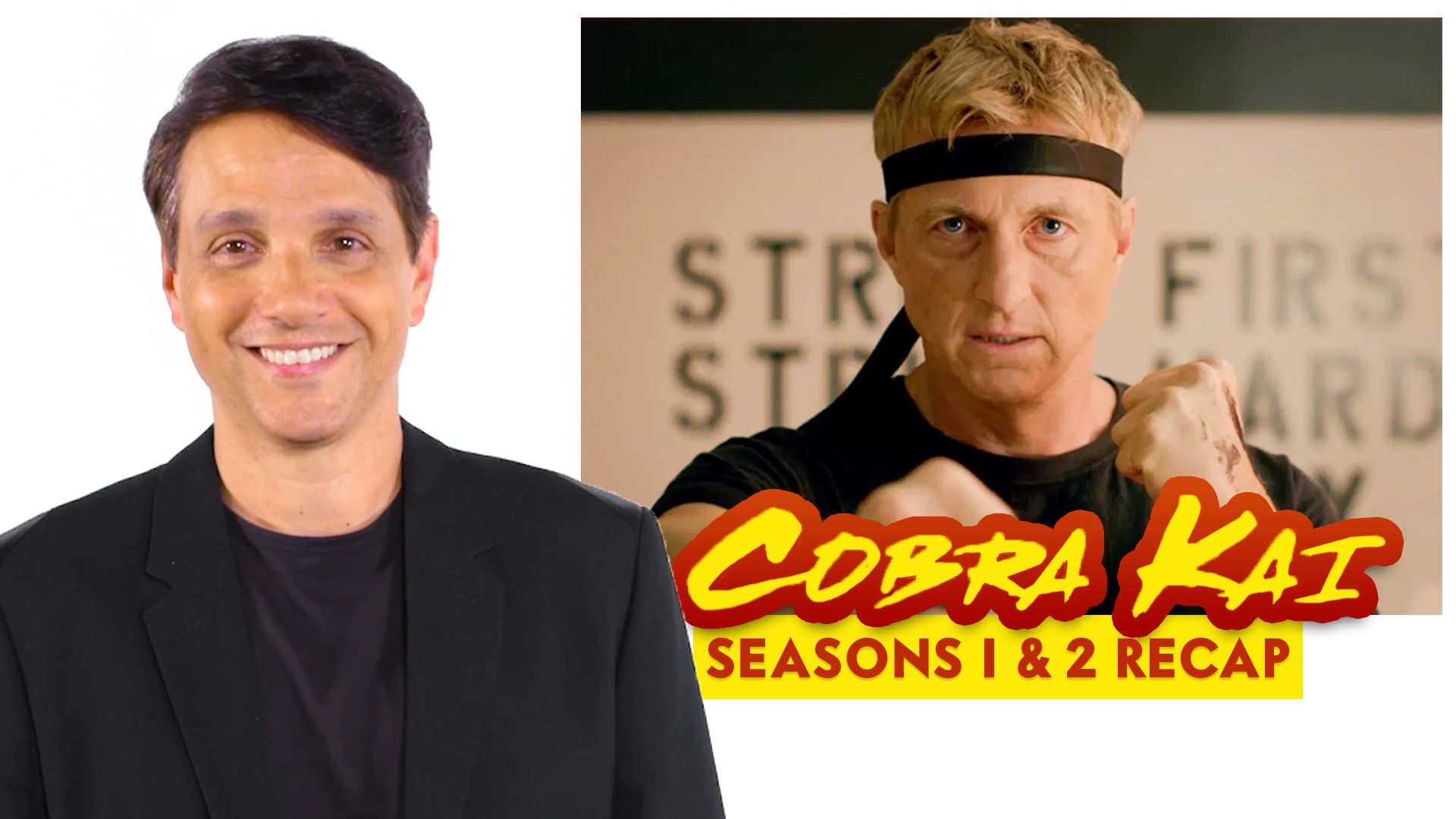 Cobra Kai' cast plays 'Cobra Kai or Miyagi Do