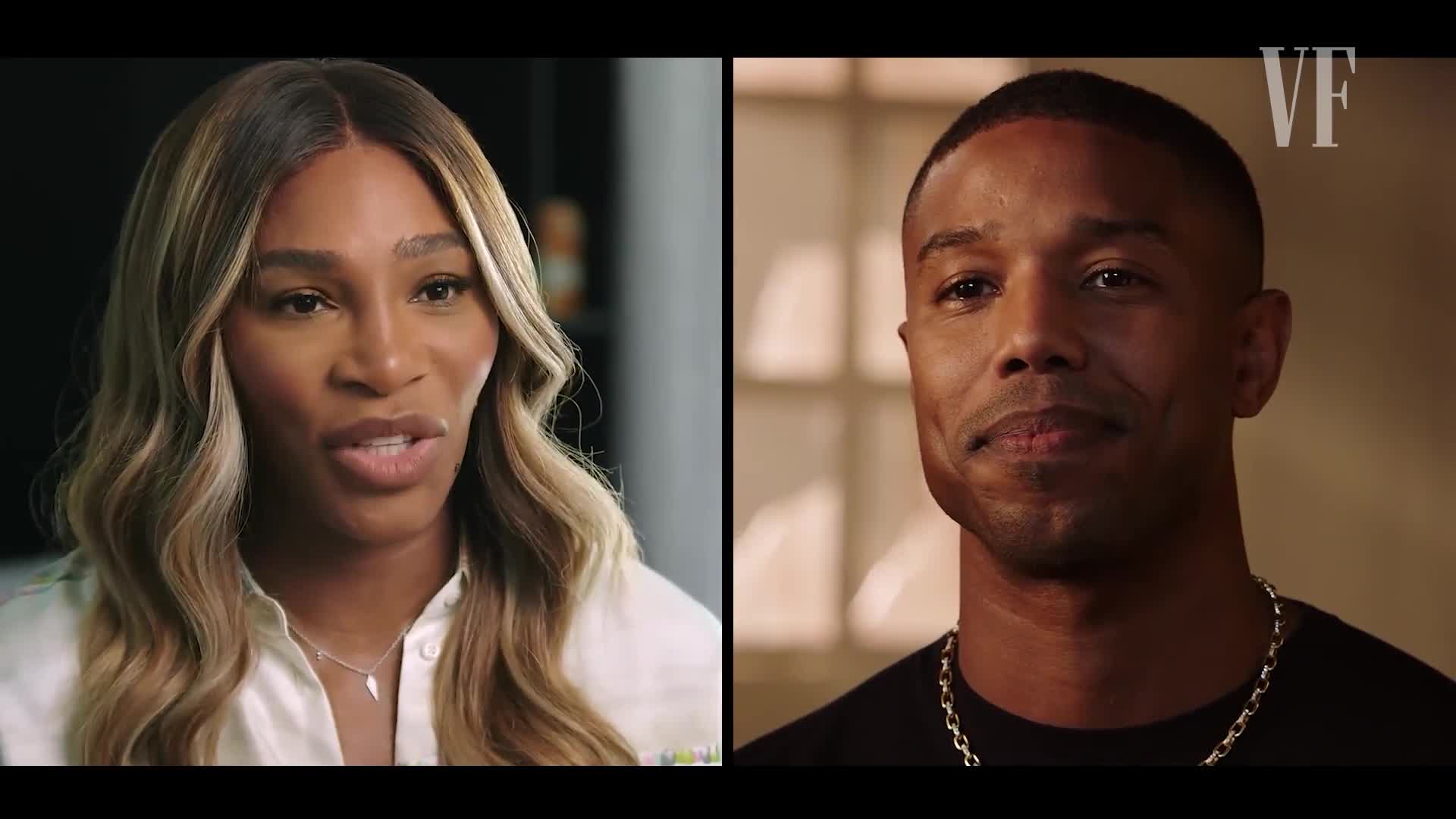 Serena Williams Announces First-Look Deal With  Studios During  Heart-to-Heart With Michael B. Jordan