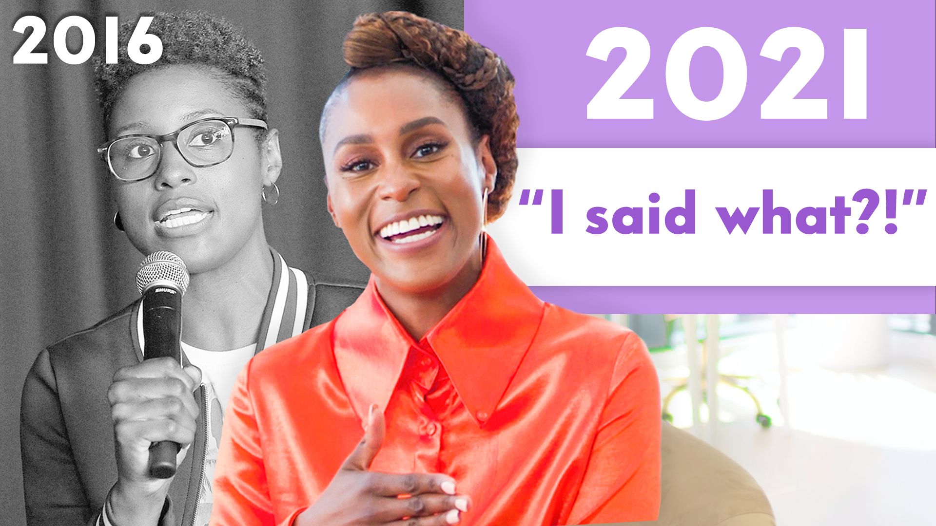 Watch Issa Rae Re-Answers Old Interview Questions | Time Capsule