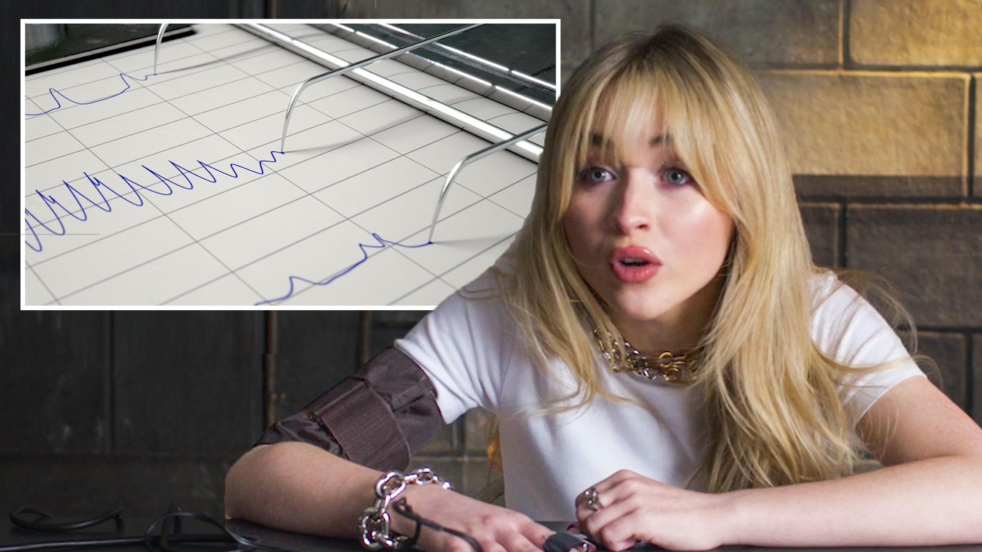 Watch Sabrina Carpenter Takes a Lie Detector Test Lie Detector