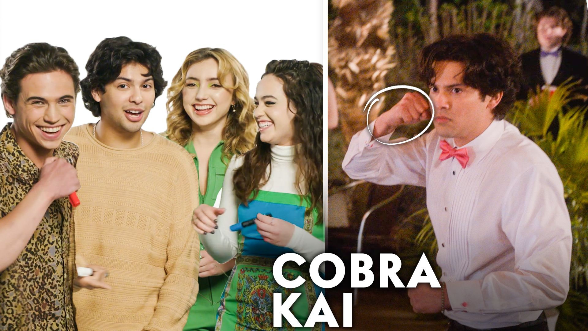 Cobra Kai” Star Xolo Maridueña Has a Lot to Say About His Co-Star