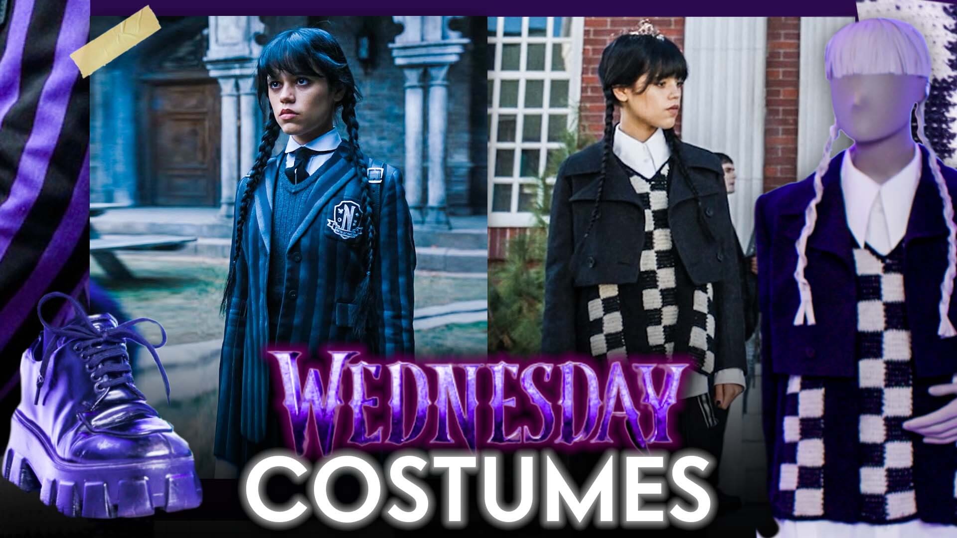 Designing Jenna Ortega's Wednesday Addams Costumes with Colleen Atwood -  Netflix Tudum