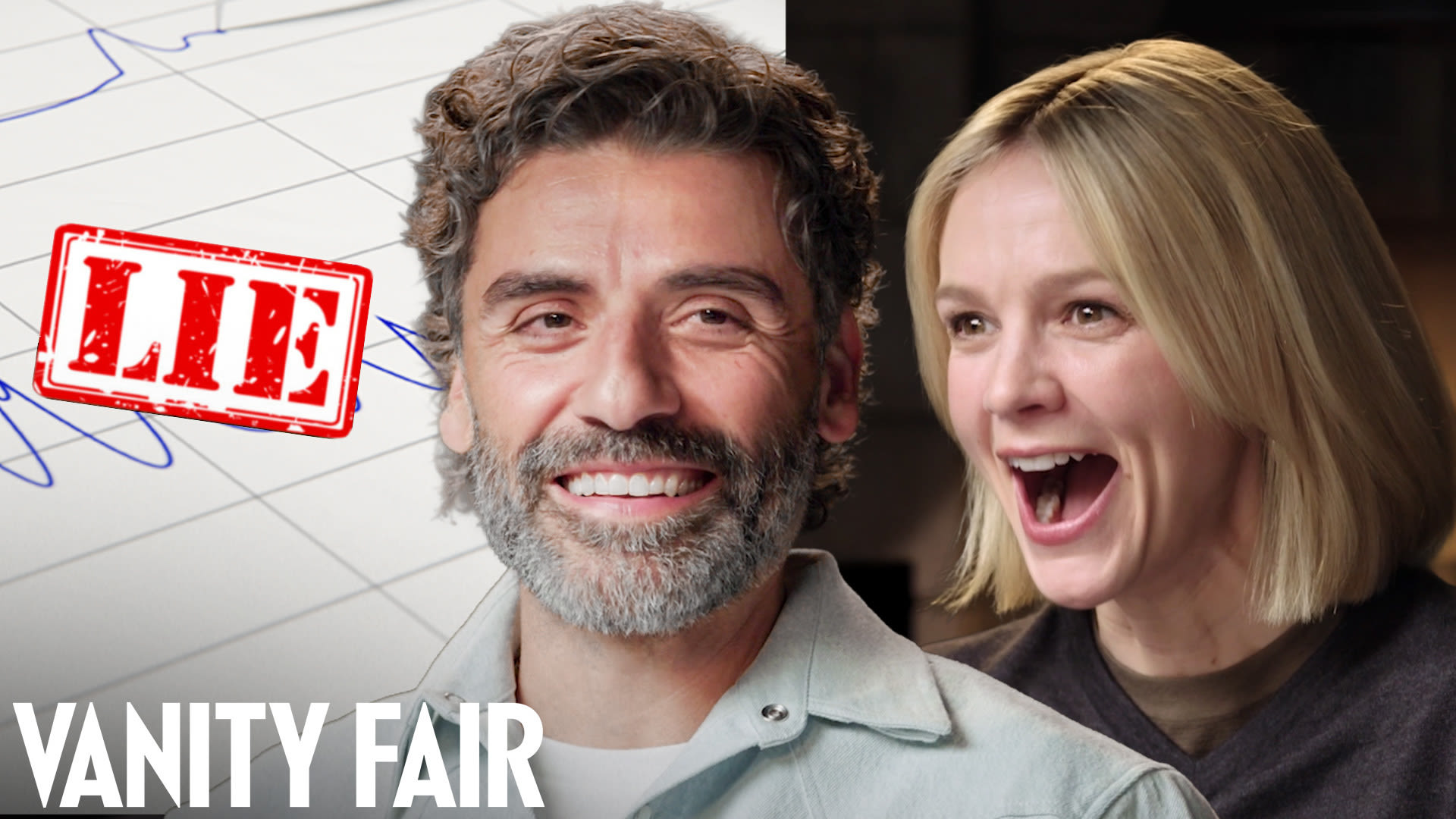 Watch Oscar Isaac & Carey Mulligan Take Lie Detector Tests | Lie ...