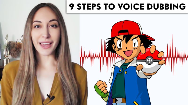 Watch Voice Actor (Ash From Pokémon) Breaks Down Voice Dubbing In 9 Steps |  Voice Actors/Sfx | Vanity Fair