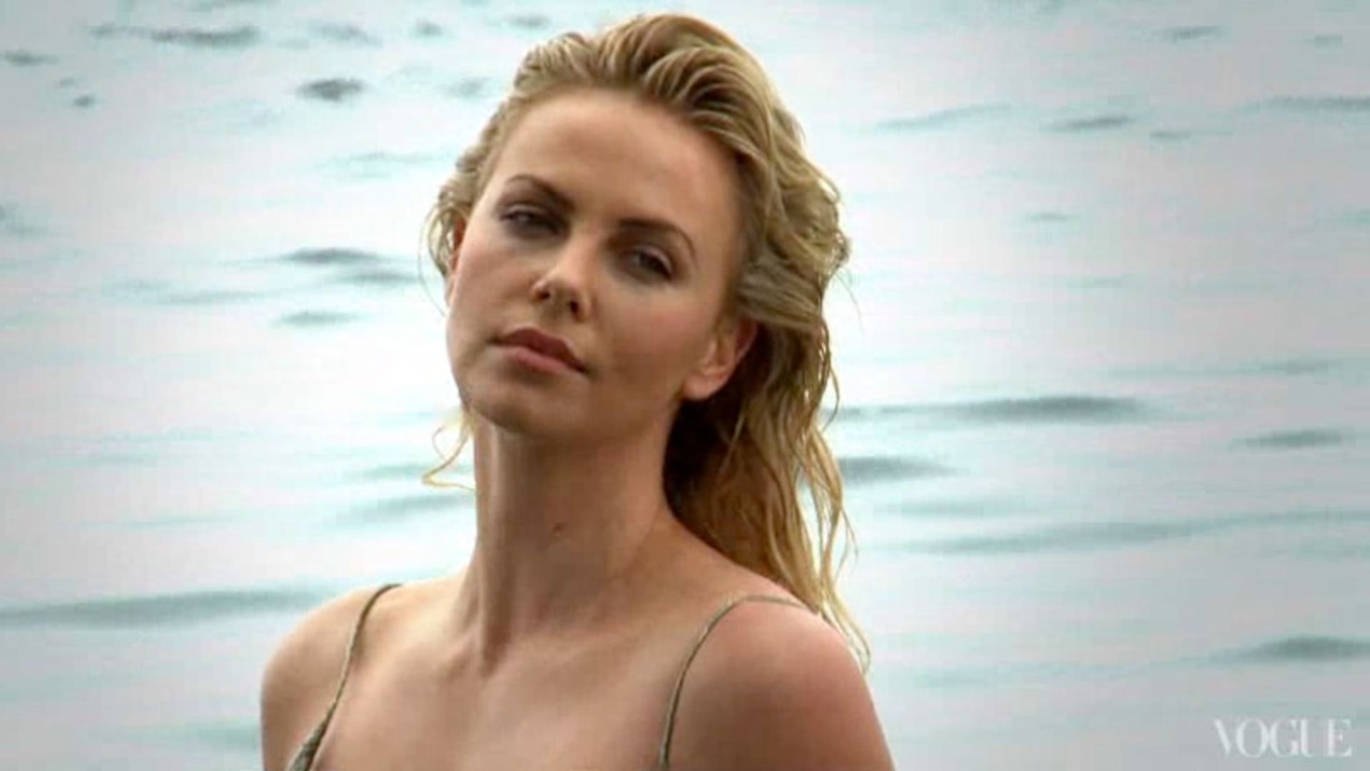 Watch Exclusive Video: Charlize Theron on the Cover of Vogue On Set