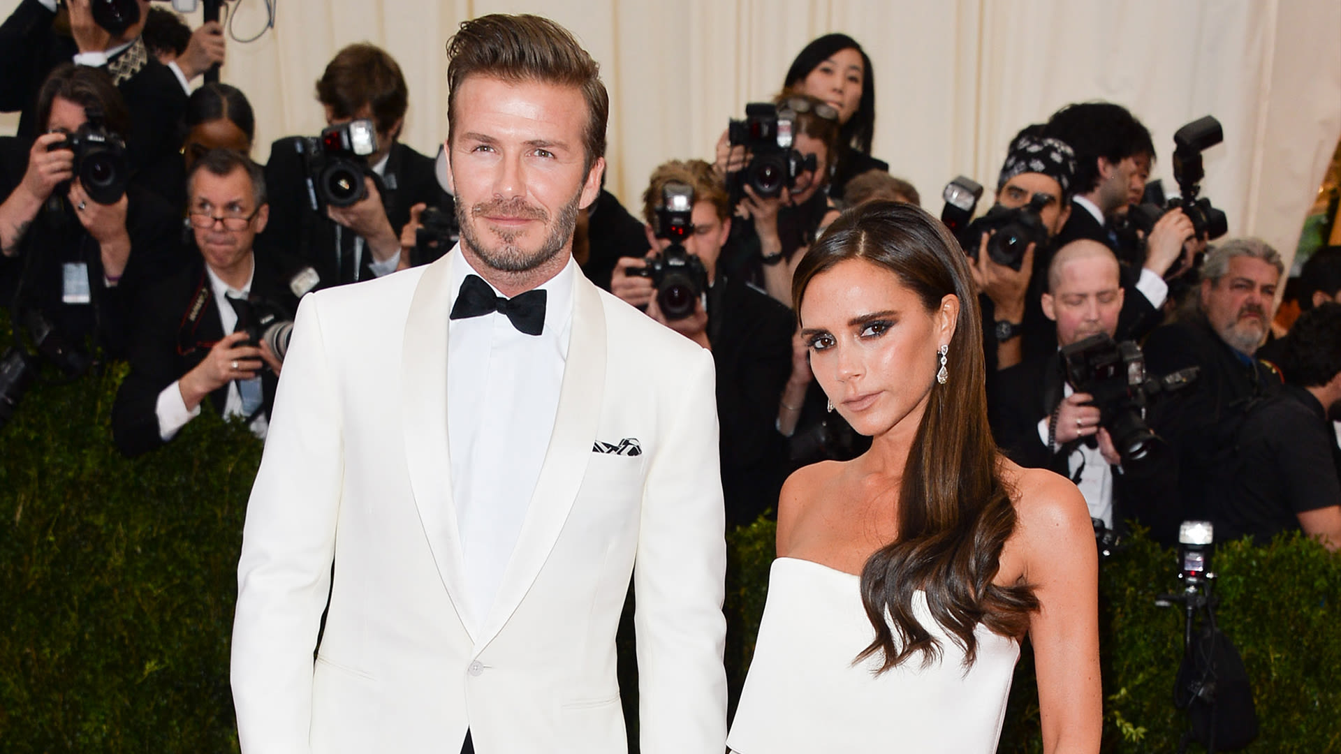 Watch Victoria and David Beckham at the 2014 Met Gala | Met Gala | Vogue