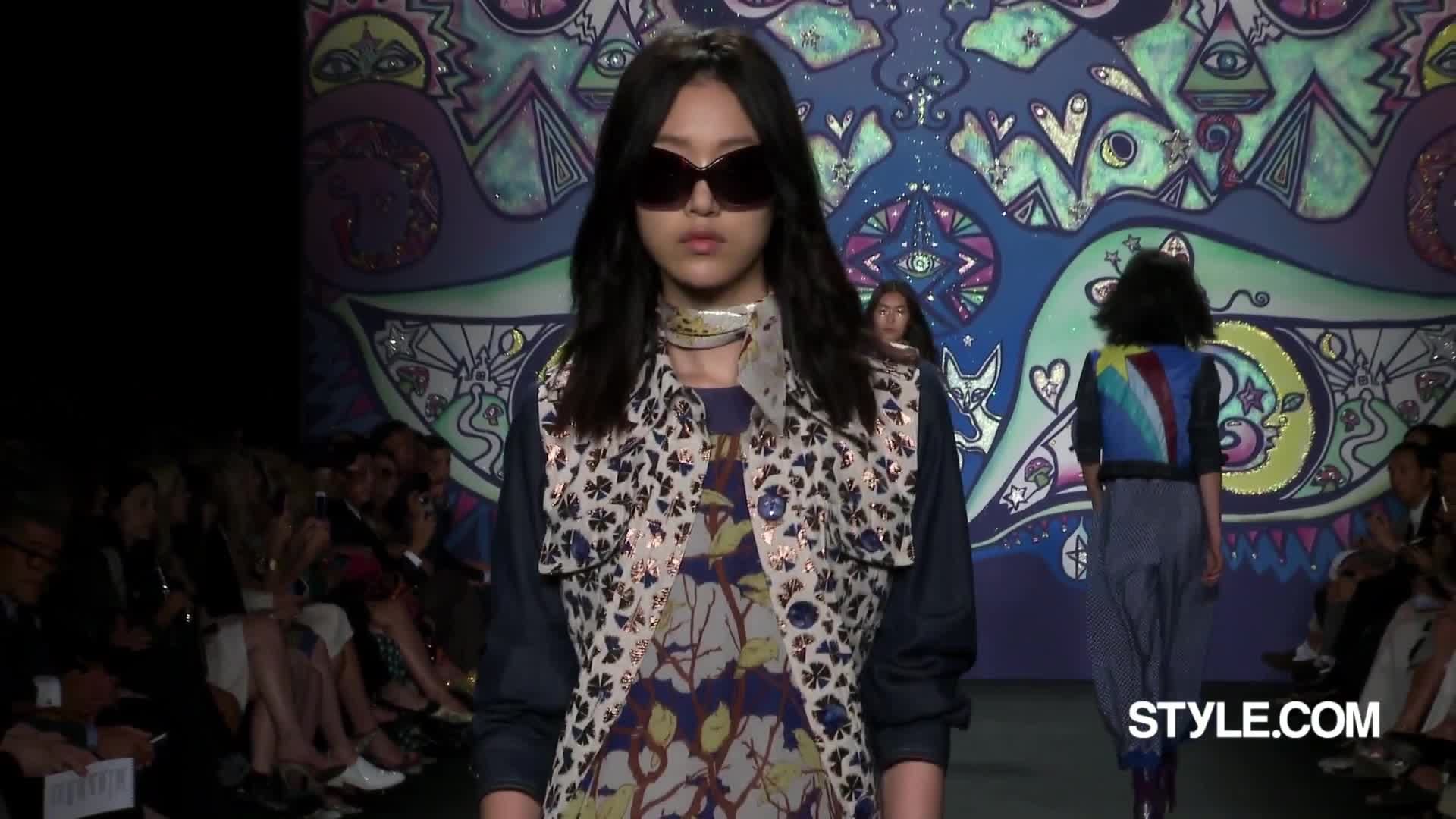 Watch Anna Sui Spring 15 Ready To Wear Style Com Fashion Shows Vogue