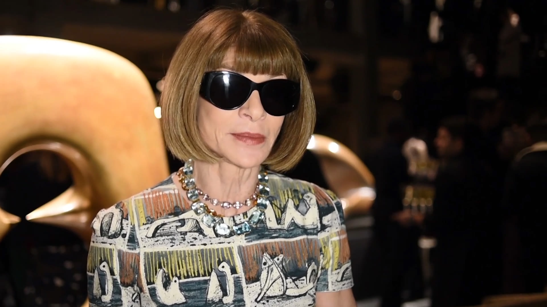Watch Anna Wintour on the Trends of London Fashion Week | Vogue Fashion ...