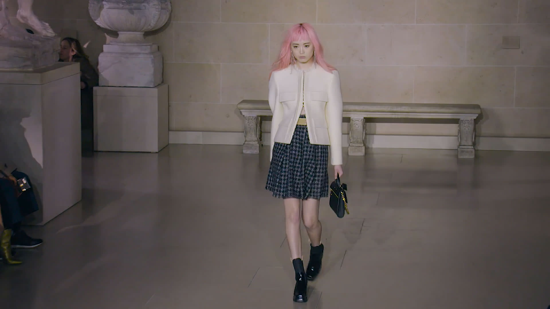 Watch Louis Vuitton's Multi-Culti Statement at the Louvre