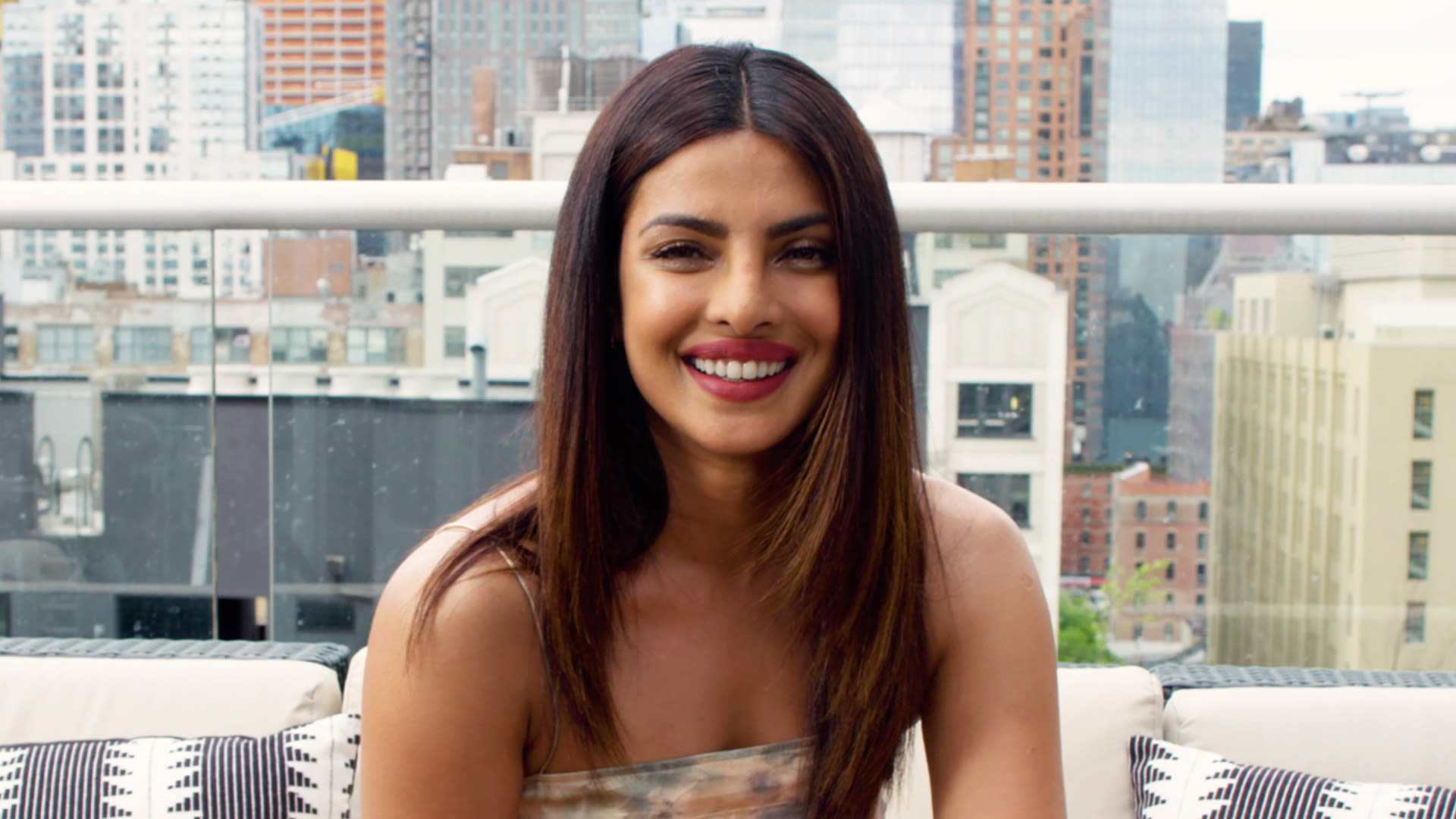 Watch Priyanka Chopra Sings Taylor Swift, Tries a Boston Accent, and Beats  Up a Clown | 73 Questions | Vogue