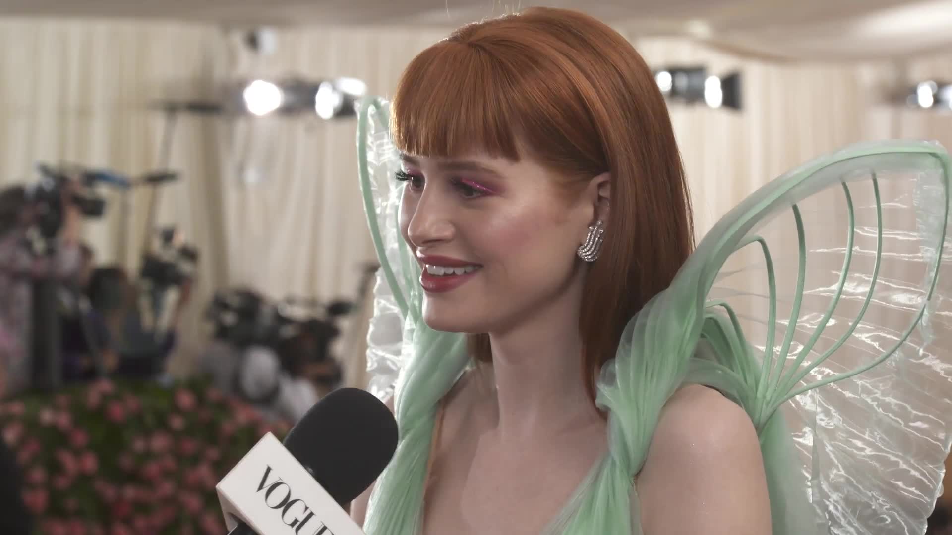 madelaine petsch green dress  @cibellelevi