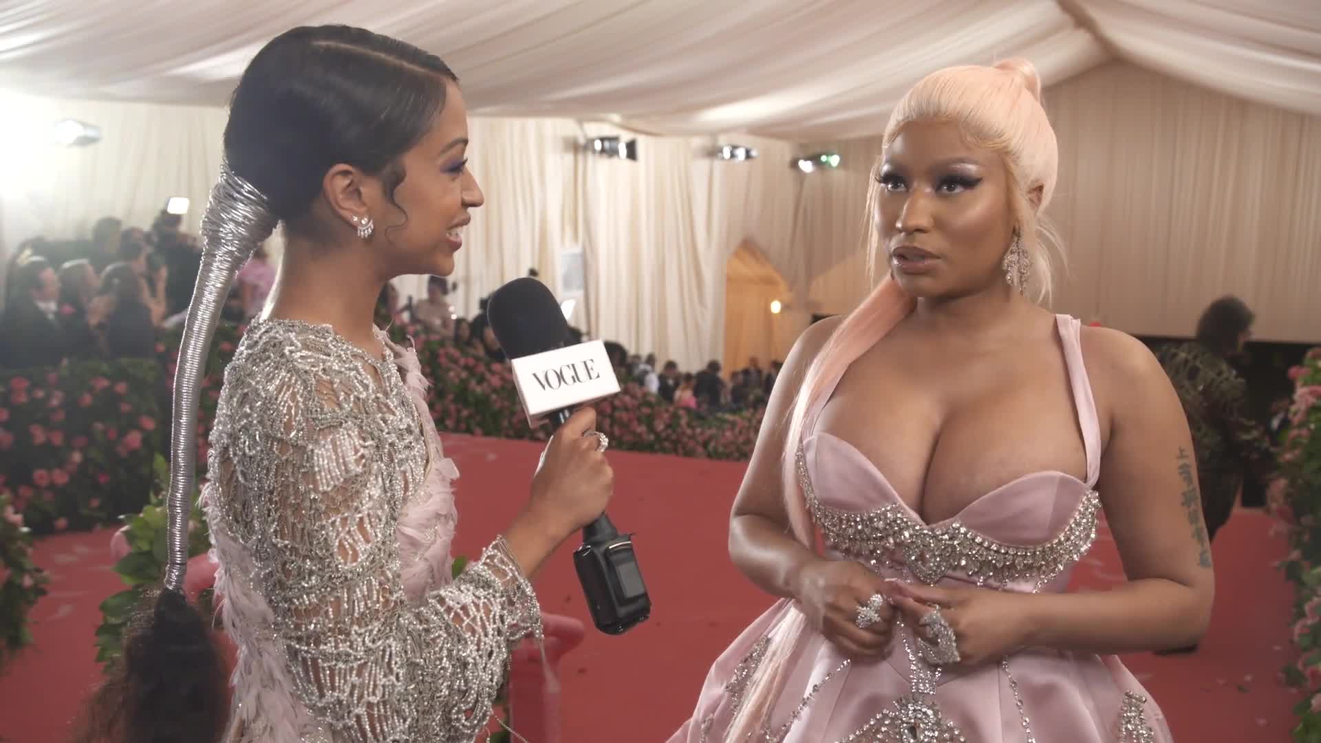 Watch Nicki Minaj on Looking Sexy But Still Camp | Met Gala | Vogue
