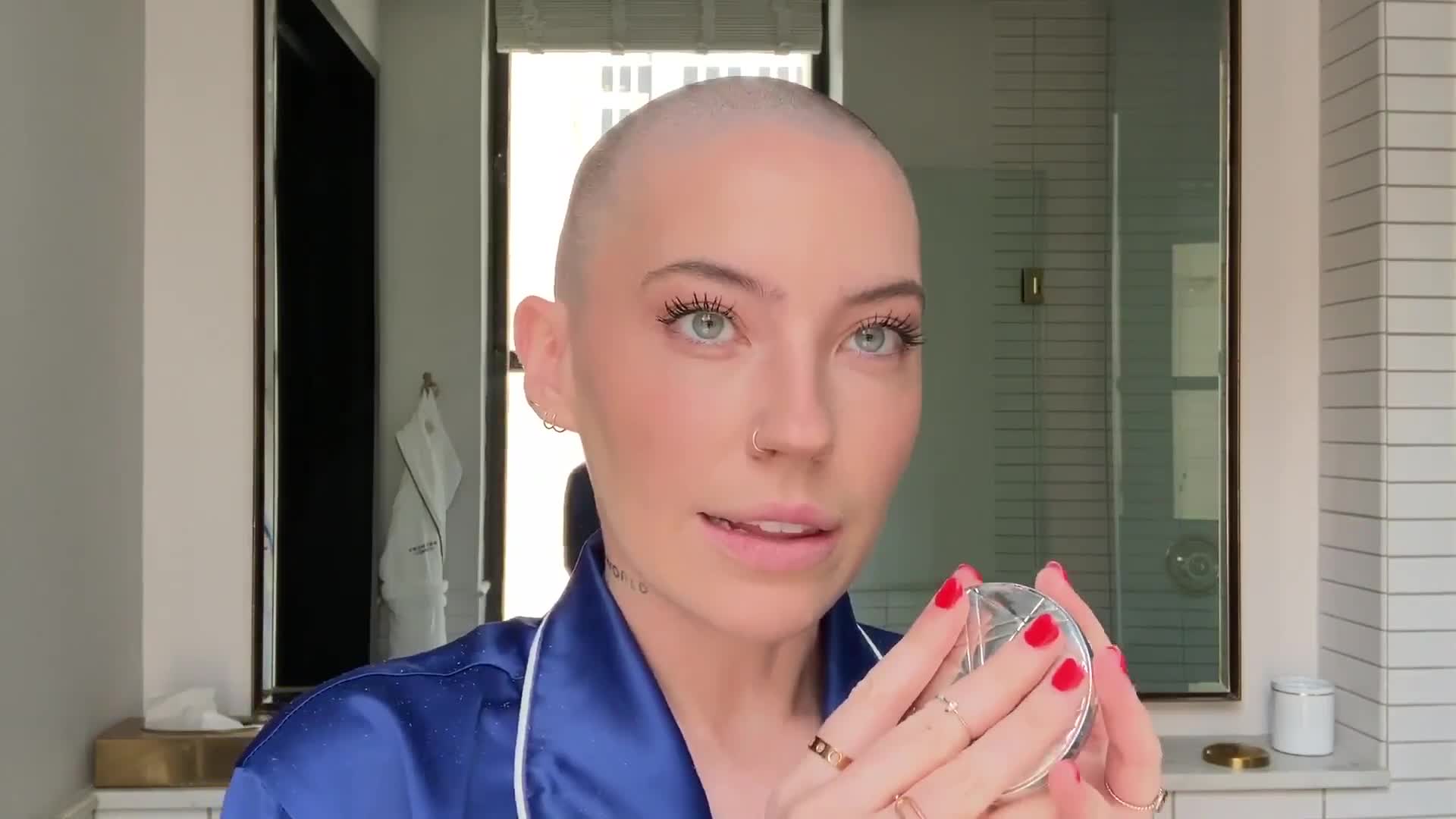 Tati Gabrielle Talks Shaving Her Head & Sabrina Makeup